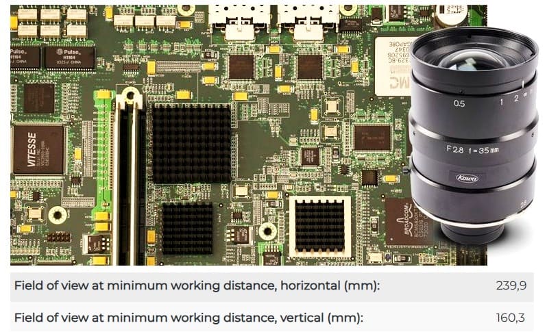 Объектив Kowa LM35LF Line Scan Lens
